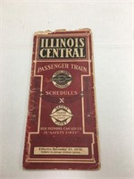 Schedule - Illinois Central (1913)