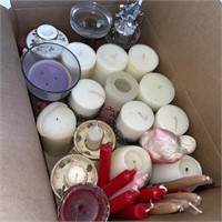 Lot of Candles Used & New