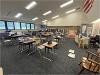 Teachers Desk, 1 total (30x60x30in), Student