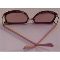 Pink Plastic Eyeglasses Frame 56 16 130