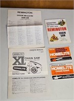 VINTAGE CHAINSAW MANUALS