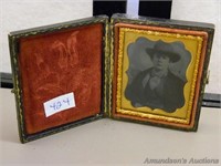 Antique Daguerreotype Photo in Case