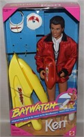Mattel Barbie Doll in Box Baywatch Ken 13200