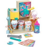 Melissa & Doug ! Wooden Snow-Cone/Slushie set