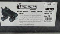 Chicago Men's "Bullet" Speed Skates ~ Size 11 ~ Co