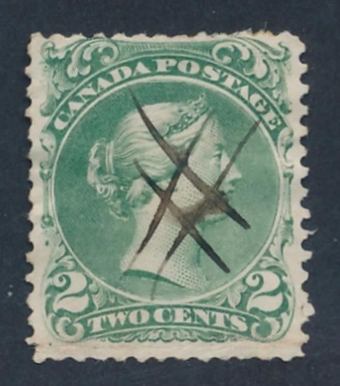 CANADA #24 USED FINE-VF