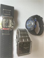 Lot of Three Men's Watches