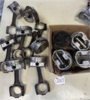 PISTONS FOR CHEVY ENGINE