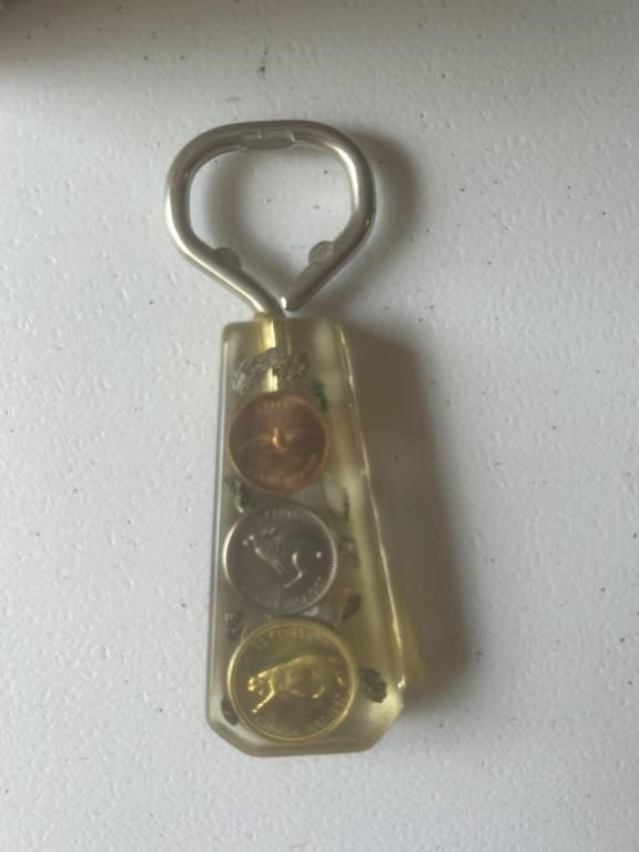 Coin Collectors Bottle Opener