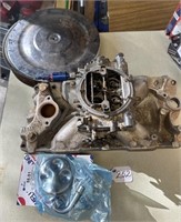 HOLLEY CARBURETOR & OIL PUMP