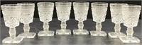 Vintage Imperial Cape Cod Glass Goblets w/