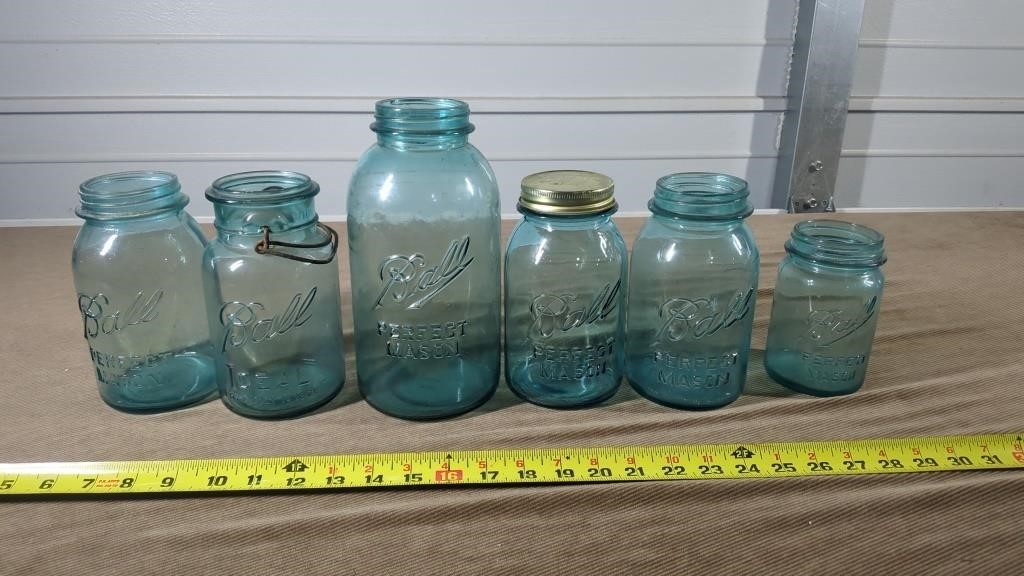 BLUE BALL JARS