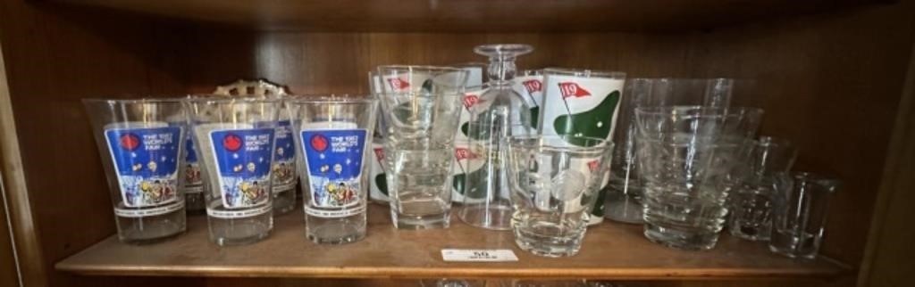 Shelf of Glass and Miscellaneous