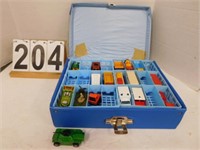 Match Box Car Collection 17 Cars Includes Green -