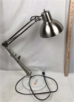 Adjustable Metal Desk Lamp with Base & Mount