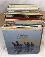 Assortment of Vintage 33 RPM Vinyl Records