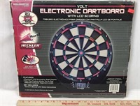 Volt Electronic Dartboard with LCD Scoring