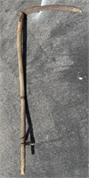 Antique scythe