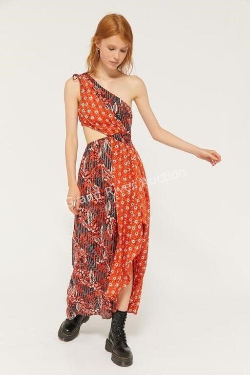 Urban Outfitters One-Shoulder Maxi Dress XS
