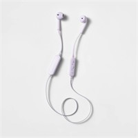 Wireless Bluetooth Flat Earbuds - Heyday™ Soft Pur