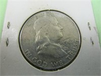 1963 Ben Franklin Half Dollar