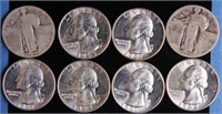 Eight Silver Quarters