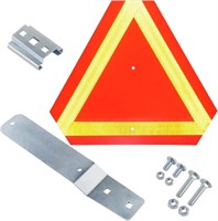 NIDAIFEI Slow Moving Vehicle Sign with Mounting