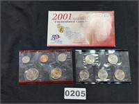 2001D US Mint Uncirculated Set