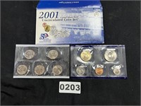 2001P US Mint Uncirculated Set
