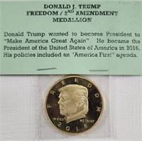 Collectible Trump Medallion