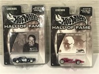 2 New Hot Wheels Hall of Fame Cars