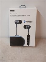Bluetooth Wireless Earbuds With  Microphone and