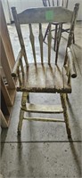 Old high chair