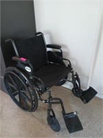 Drive wheelchair with foot pedals