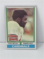 ROOKIE CARD 1974 TOPPS TERRY METCALF