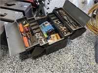 Tool Box With Assorted Tools