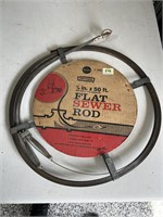 50ft Heavy-Duty Sewer Rod