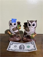 Mcm Ceramic Owls