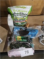 assorted garden/outdoor supplies