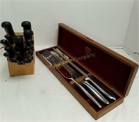 Chicago Cutlery 14 Piece Knife Set & Gerber