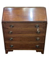 Shop crafted Kentucky walnut slant top desk with