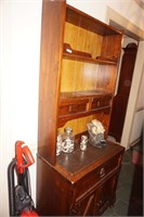 Vintage Step Back Cabinet