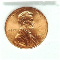 1993 PENNY 1C MS70 NCCG