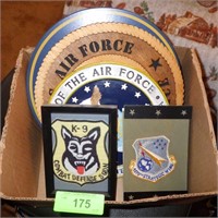 MILITARY PATCH & PLAQUES (K-9 "PATCH" IS A >>>>