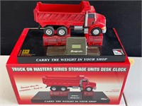 SNAP-ON TRUCK MASTERS STORAGE UNITS DESK CLOCK