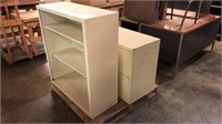 1-Metal Office Shelf, 1 - 2 Metal Filing Cabinet