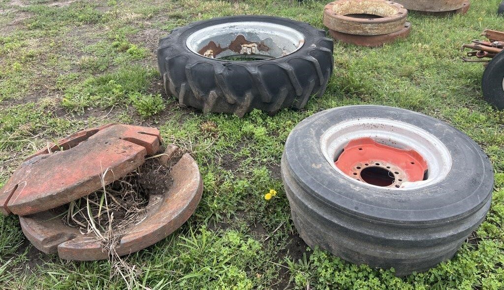 Ford Tractor Wheels, Tires, Weights