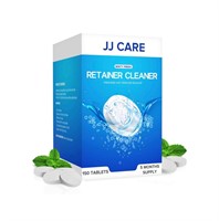 JJ CARE Mint Retainer Cleaner Tablets BB 07/24