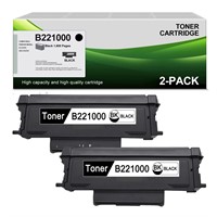 (2 Pack, Black) Compatible B221000 Toner Cartridge