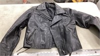 Leather jacket small